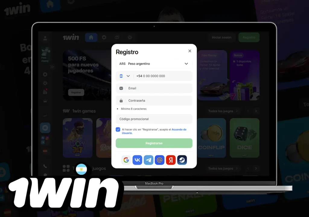 Cómo empezar a apostar en 1win